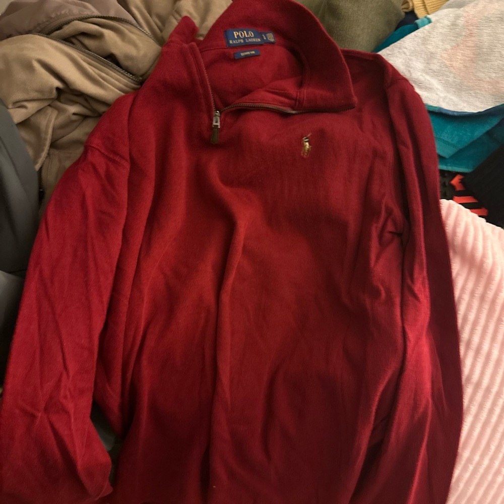 Ralph Lauren 1/4 zip barely worn!